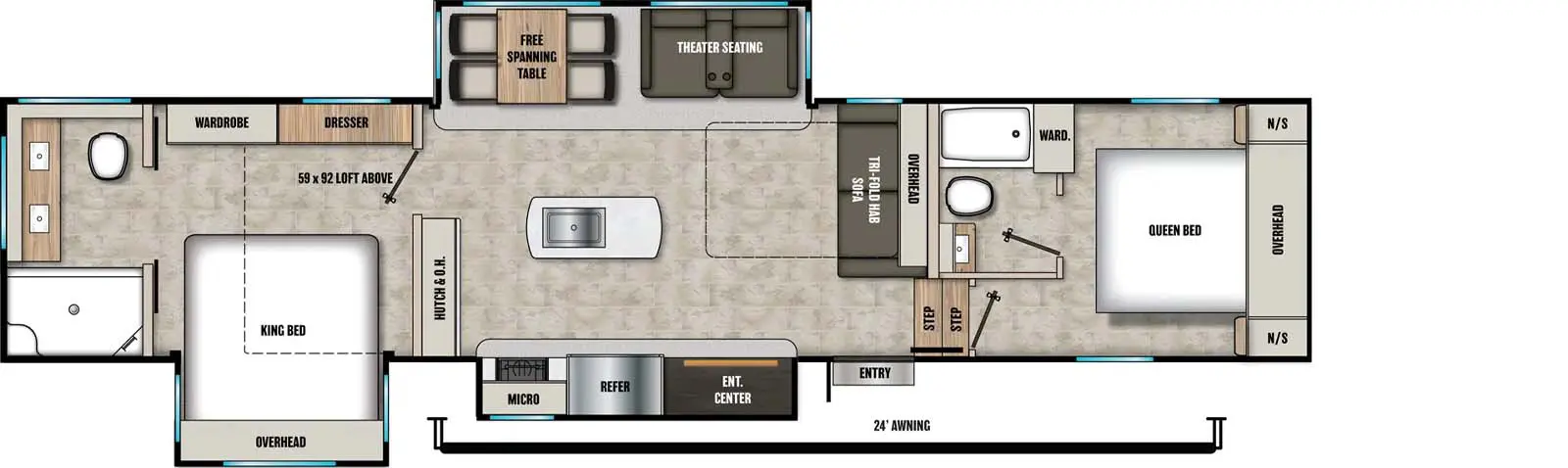 381DBL Floorplan Image